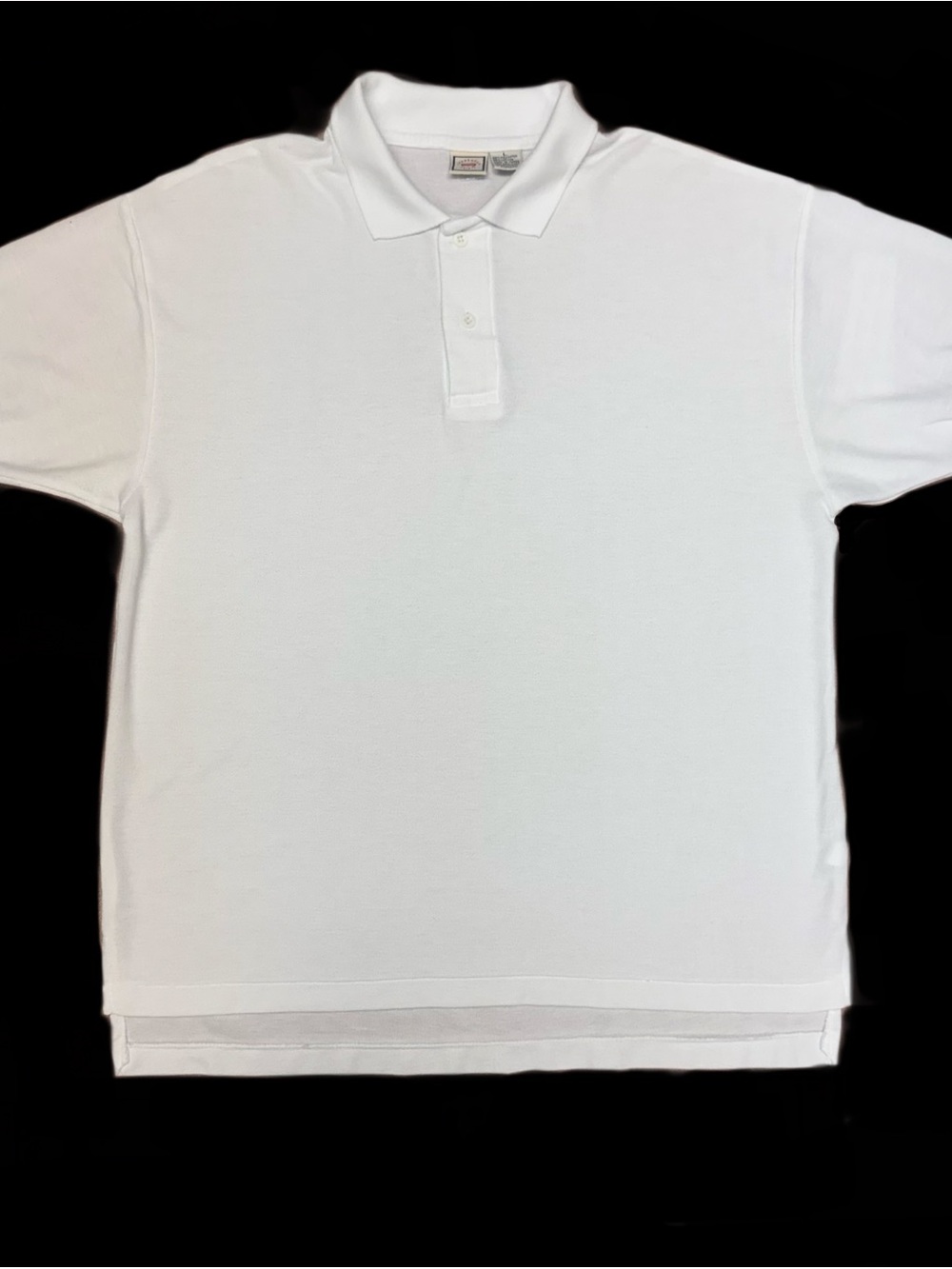 Levi's Jeanswear Shirts White Men's Short Sleeve Polo Sz L